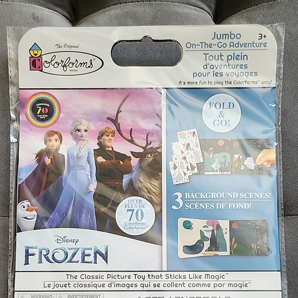 Colorforms Disney Frozen Jumbo On-The-Go Adventure Set